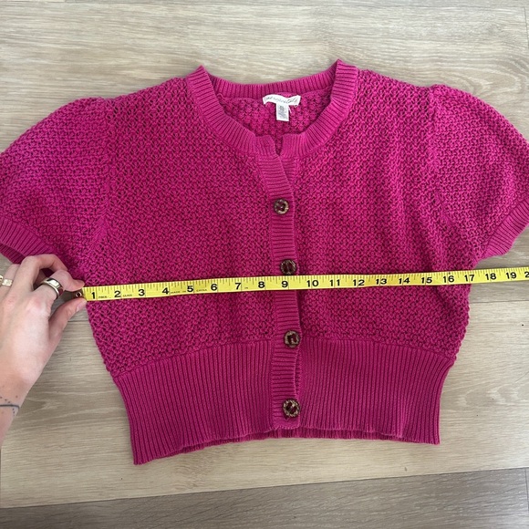 Aeropostale Cropped Knit Cardigan (XL, fits S/M) - Picture 4 of 7
